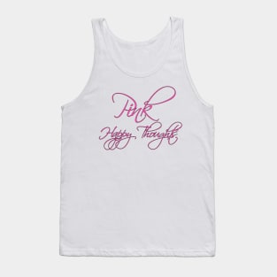 Pink Happy Thoughts Tank Top